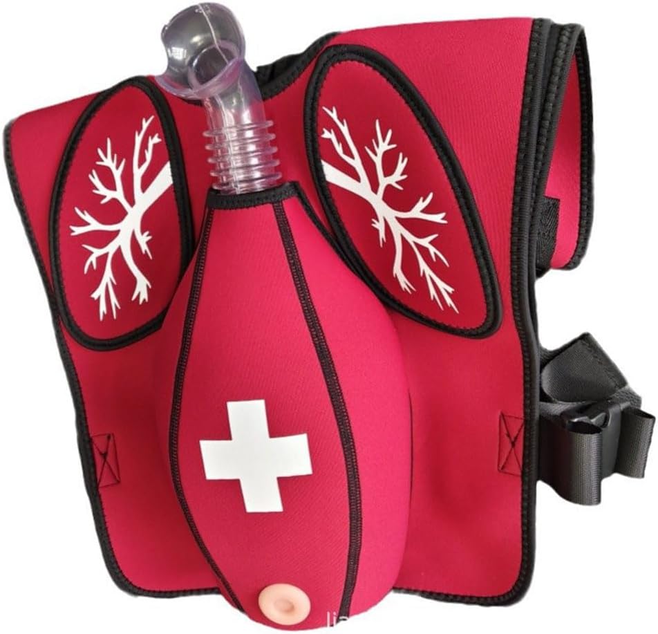 Anti Choking Obstruction Trainer Vest - Heimlik Practice Training Model Education for Nurse & Student First Aid Teaching Accessories (Adult)