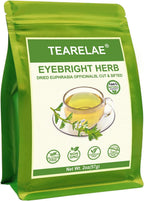 TEARELAE - Eyebright Herb - Pure Natural Eufrasia - Dried Euphrasia Officinalis Herbal Tea - Cut & Sifted - Loose Leaf - Caffeine-Free - Rich in Antioxidants - 2oz/57g