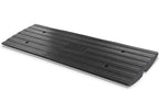 Pyle Car Driveway Curbside Bridge Ramp - Heavy Duty Rubber Threshold Curb Ramp, Used for Loading Dock, Garage, Sidewalk, Truck, Scooter, Bike, Motorcycle, Wheelchair Mobility, Other Vehicle - Pyle