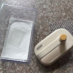 Disposable Magic Brush, Protecting Hands Cleaning Rag, Replaceable Rag Cleaning Brush with Handle, Kitchen Degreasing Specialized Cleaning Cloth (Replace 50 Pieces of Cloth)