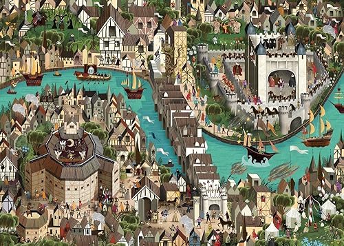Laurence King The World of Shakespeare 1000 Piece Puzzle