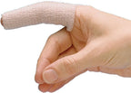 Rolyan 53348 Tapered Elastic Finger Sleeves for Edema and Swelling, Size Large/X-Large Sleeve, Pack of 6