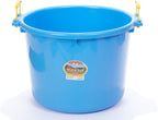 Little Giant® Plastic Muck Tub | Durable & Versatile Utility Bucket with Handles | Muck Bucket | Durable Handles | 70 Quart | Berry Blue