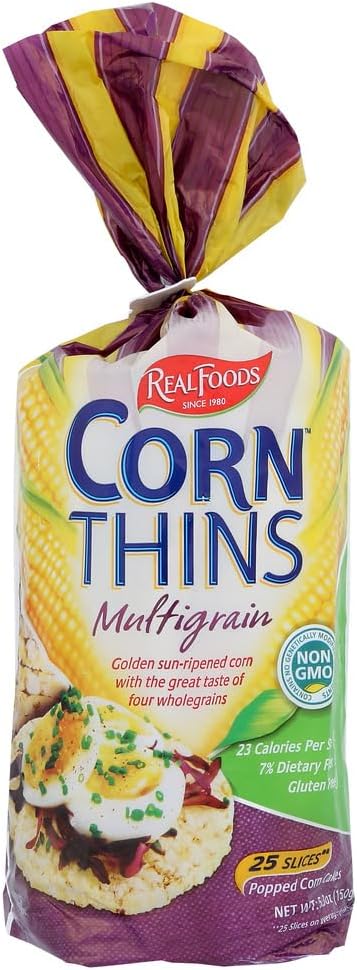 Real Foods - Corn Thins - Multigrain - 150g