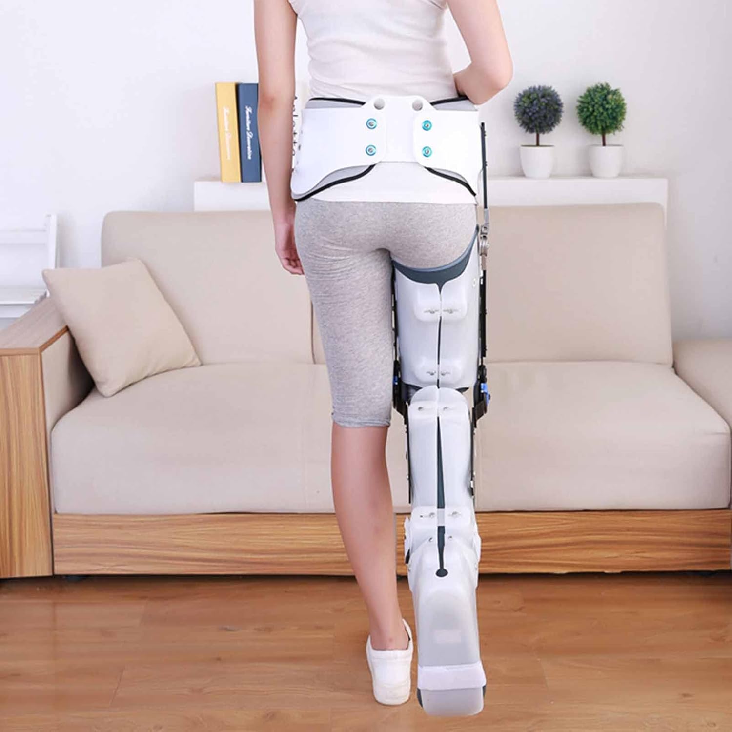 Hip Ankle Foot Knee Brace Hinged Support Lower Limbs Orthosis,Knee Ankle Foot Orthosis,Leg Fracture, Hip Walking Fixed PCL Injury Knee Immobilizer