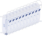 10 Pack 1000ml Sterile Leg Urinary Drainage Bags with 2 Adjustable Elastic Straps, Professional Urine Leg Bag with Anti-Reflux Valve for Men and Women