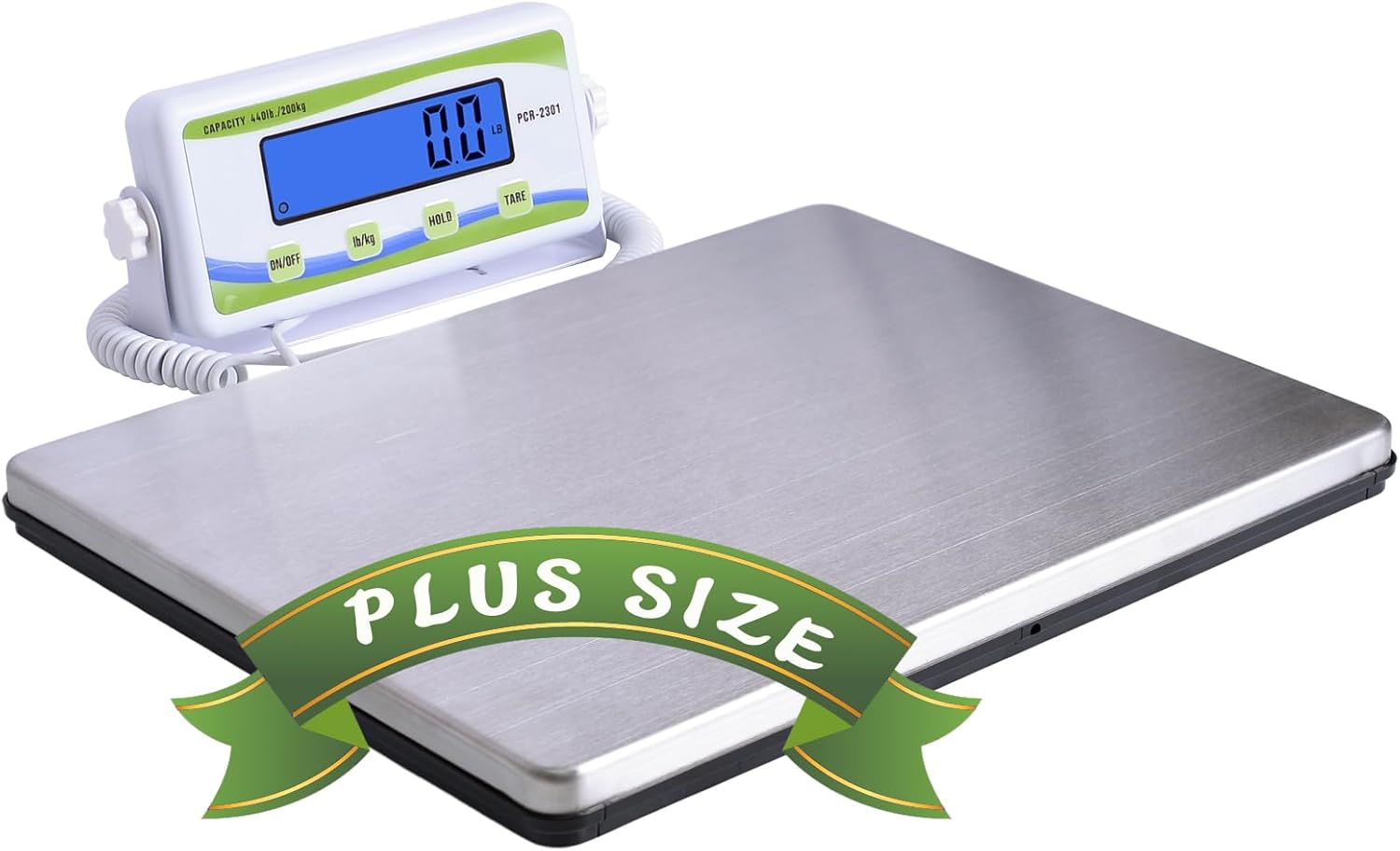 Extra Wide Medical Physician Scale - 440 lb/200 kg Capacity, High Accuracy Digital Display, Heavy Duty Portable Body Weight Scale for Home, Office, Hospital, Gym & Bariatric Use