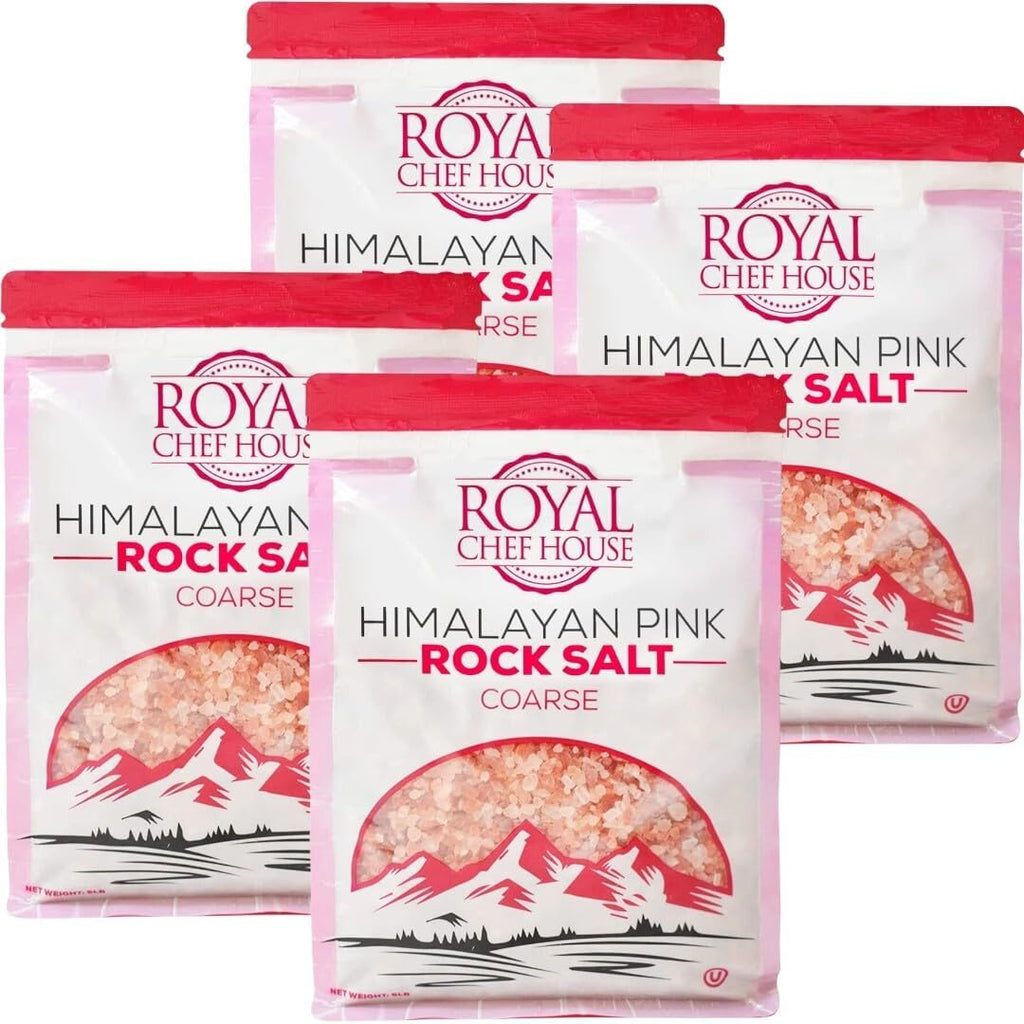 Anna and Sarah Himalayan Pink Salt 20 lbs Coarse Bulk (in 4 Bags) - Pure Gourmet Crystals - Himilian 100% Natural - Contains 84 Minerals -Suitable for Body Bath Scrubs - Kosher