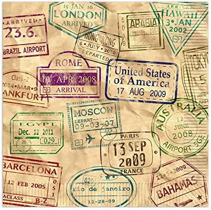 Beistle Around The World Luncheon Napkins