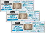 Olina's Bakehouse Wafer Crackers, Gluten Free Natural, 3-Pack
