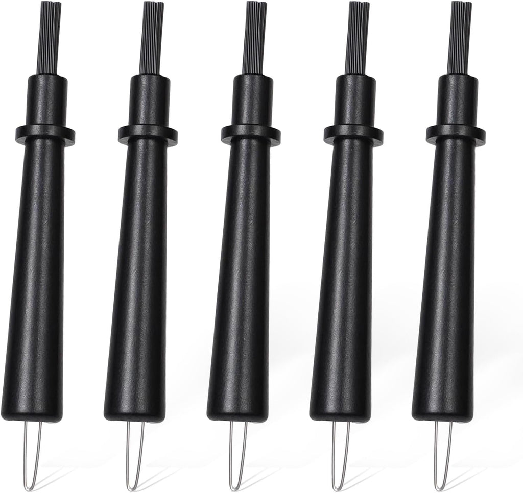 5 Pieces Hearing Aid Cleaning Tools - Hearing Aid Cleaning Brush with Wax Loop Essential Accessories for Earbuds