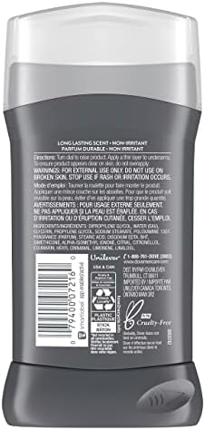 Dove Men+Care Deodorant Stick Aluminum-free formula with 48-Hour Protection Clean Comfort Deodorant for men with Vitamin E and Triple Action Moisturizer, 3 Ounce (Pack of 1)