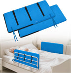 AOSSA Bed Rails Pads for Elderly Adults Bumper Bed Assist Railings for Seniors Guard Bars Safety Medical Side Rail Padding Pads Hospital Adjustable Half Rail Covers Cushion 31.5''x 14.2''x 0.8''