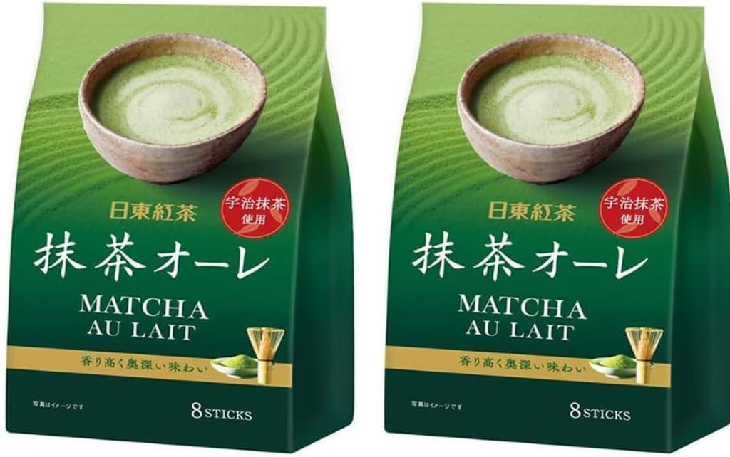 Nitto Kocha Royal Milk Tea Powder Japanese Matcha Latte Set Of 2