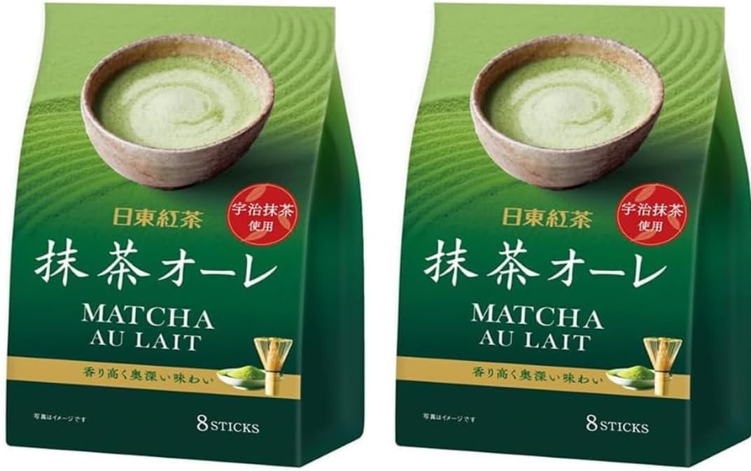 Nitto Kocha Royal Milk Tea Powder Japanese Matcha Latte Set Of 2