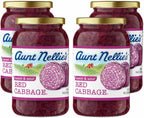 Aunt Nellie's Sweet & Sour Red Cabbage 16 Ounce (Pack of 4)