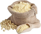 Aiva Soy Soya Bean Floour 4 LB Bulk | Soy Bean Flour All Natural - Rich Nutty Flavor Healthy Flour Substitute