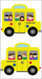Creative Converting Swankies School Bus Fashion Decorative Pocket Tissue Package for Parties