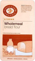 Doves Farm Organic Strong Wholemeal Bread Flour (1.5Kg) - Pack of 2