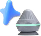 2pcs Trigger Point Ball, Manual Massager Ball with Suction Cup for Deep Tissue Myofascial Release Physical Therapy Foot Plantar Fasciitis Pain Relief Muscle Knot Psoas Hip Flexor Iliacus Release