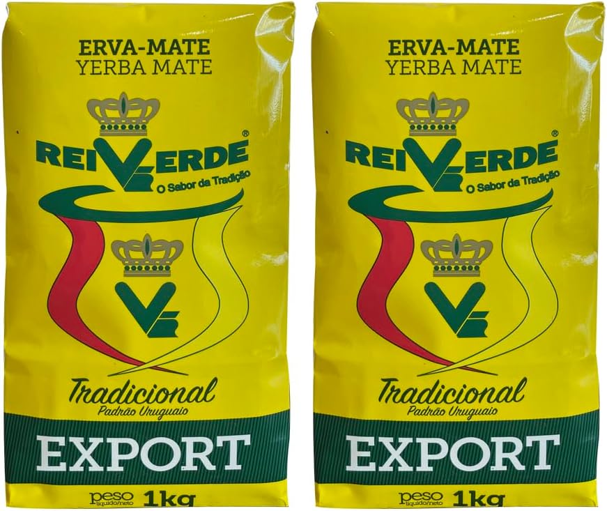 Rei Verde Yerba Mate - Traditional Uruguayan Style 2Pack