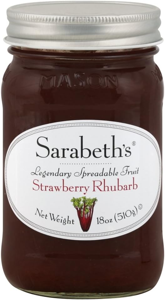 Sarabeth's Fruit Spread-Strawberry Rhubarb, 1.17 Pound