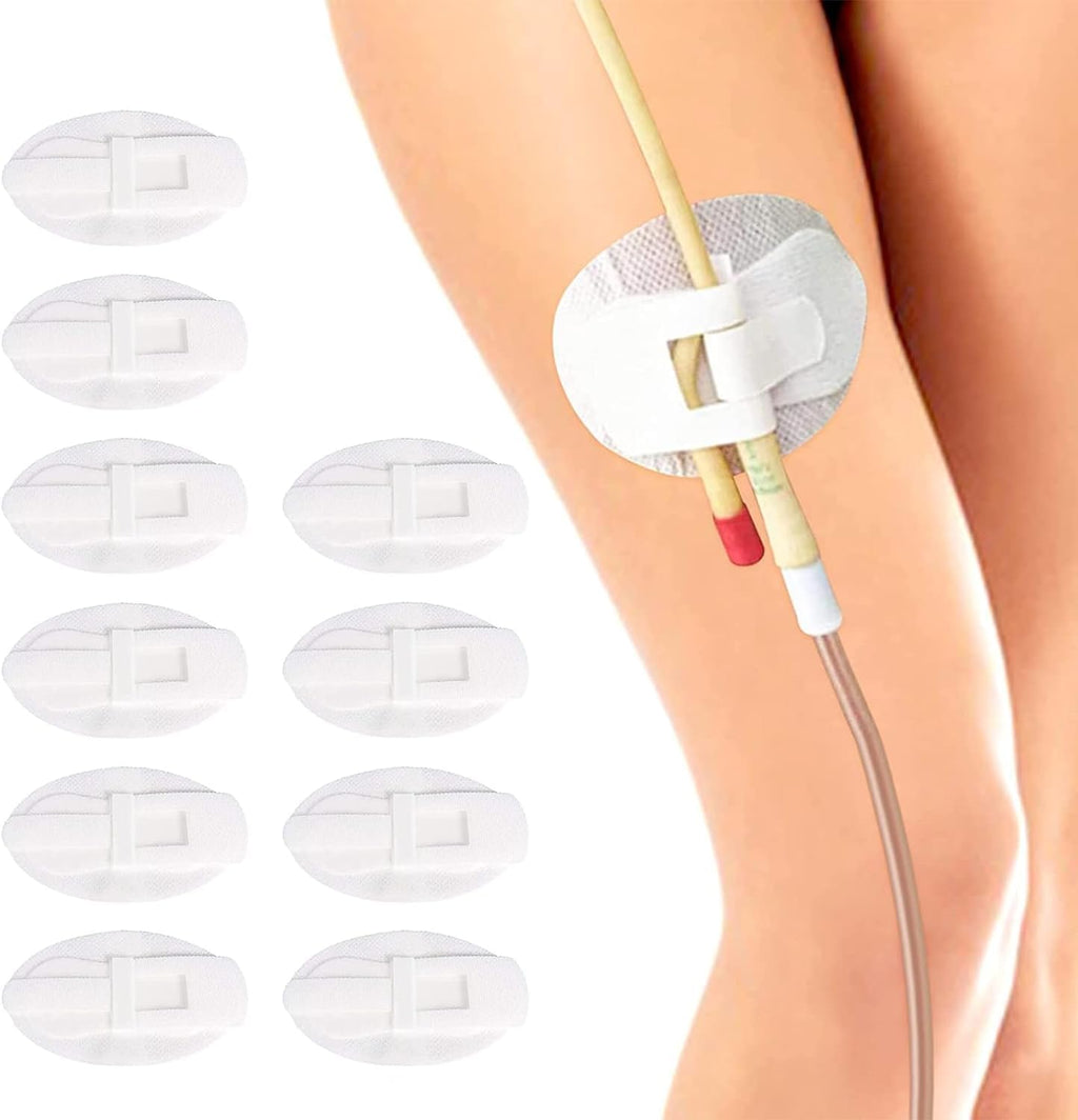 Foley Catheter stabilization Device, Catheter Urinary Leg Bag Legband Holder, (Pack of 10)