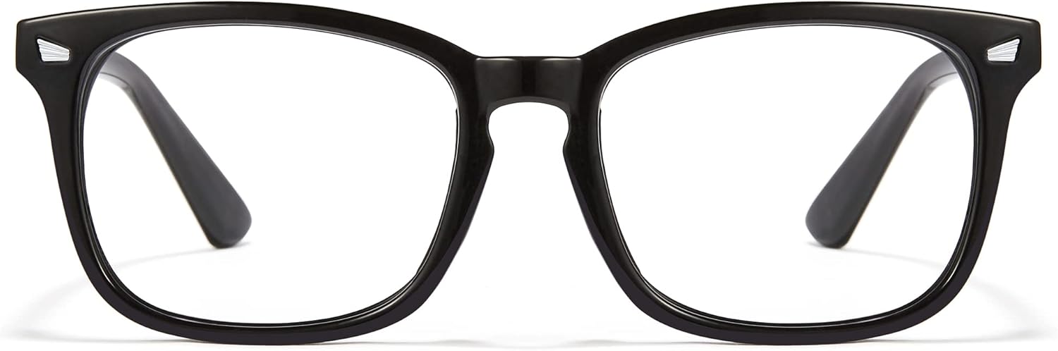 Cyxus Blue Light Glasses Men Women Reduce Eye Strain UV Blocking for Office Work Computer Screen 8082
