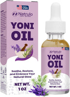 Yoni Oil – Natural Feminine Oil for Women, Odor Control, Dark Spots, Ingrown Hairs & Skin Brightening – pH Balanced, Moisturizing, Herbal Serum with Essential Oils – Intimate Vaginal Care, Made in USA