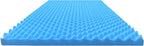 Airflow Foam Mattress Topper, Egg Crate Foam Pad, Hospital Mattress Pad and Bed Topper for Support, Pressure Relief and Weight Distribution. (Queen)