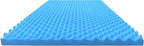 Airflow Foam Mattress Topper, Egg Crate Foam Pad, Hospital Mattress Pad and Bed Topper for Support, Pressure Relief and Weight Distribution. (Full)