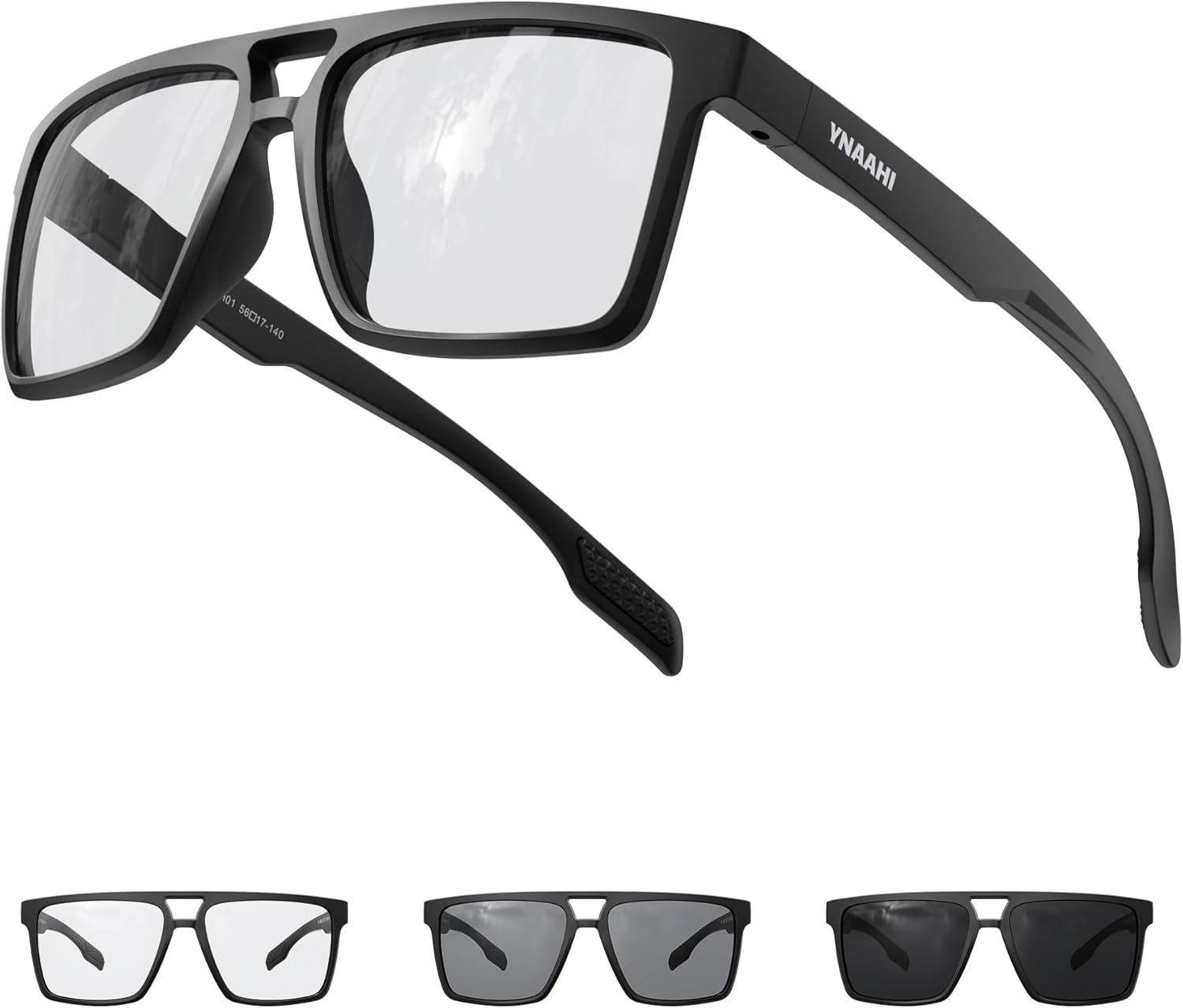 Photochromic Sunglasses for Men Women, UV Transition and Proteciton. ANSI Z87.1 for Sports Running and Work safety