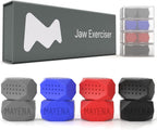 Mayena Jaw Exerciser Classic | 4 Set Silicone Jawline Exercisers | Powerful Jaw Trainer & Jawline Shaper | Strengthens Facial Muscles & Defines the Jawline