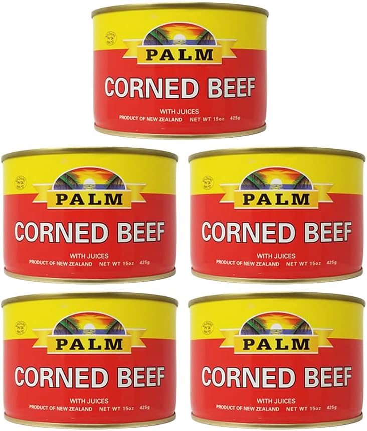 Palm Corned Beef with Juices 15oz (5 Pack)L8