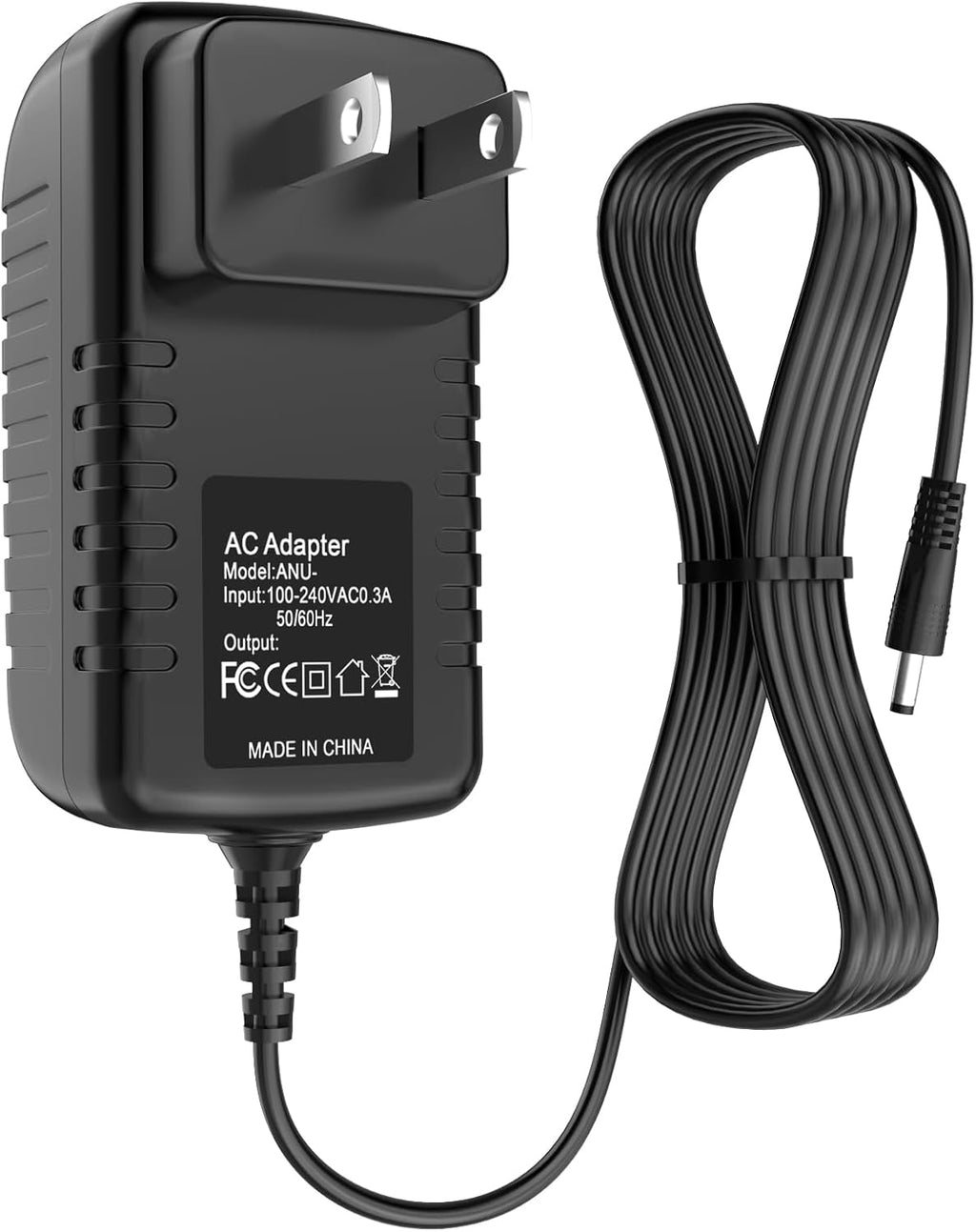 9V AC/DC Adapter Charger for Zoom AD-16A/D AD-0006E AD-0006G, for Zoom Guitar Pedals G1 G1X G1N G1XN G1on G1Xon G2Nu G2.1Nu G3 G3X G5 Power Supply Charger