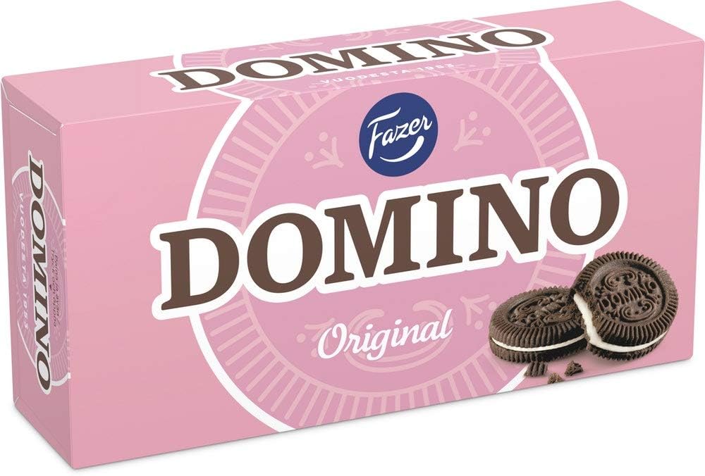 Fazer Domino Original Biscuits 7 Boxes of 350g 12.3 oz