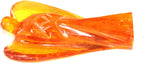Jet International Fantastic Amber 2" Angel Healing Chakra Balancing Unique Rare Energy Love Divine Spiritual Psychic Arch Angel India