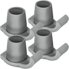 Dotday 4 Pack Walker Skis Glides for Folding Walkers, Essentials Universal Walker Accessories for Seniors, Mobility Aid Accessory for Seniors