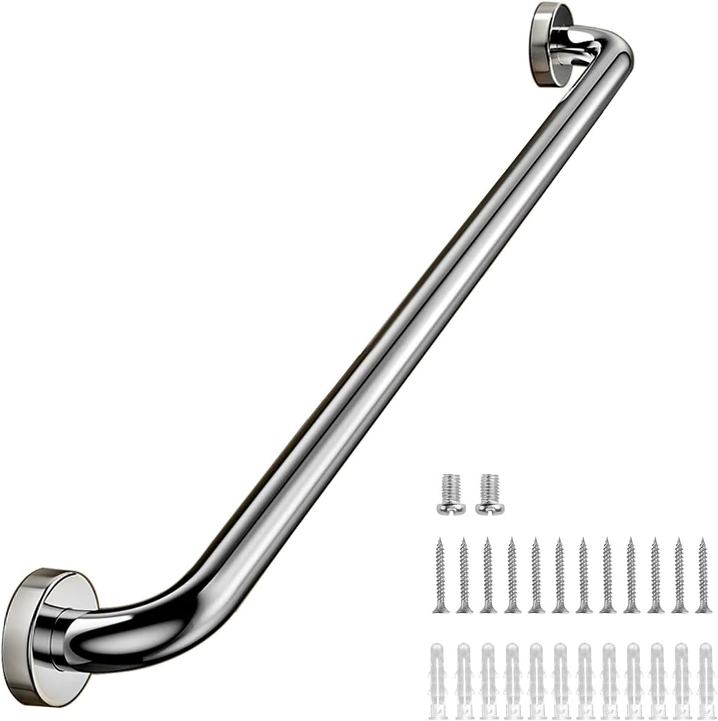 Staircase Banister Hand Rails for Indoor and Outdoor, 304 Stainless Steel Safety Handrail, Non-Slip Grab Bar – Bathroom Safety Handle(3.3 FT)