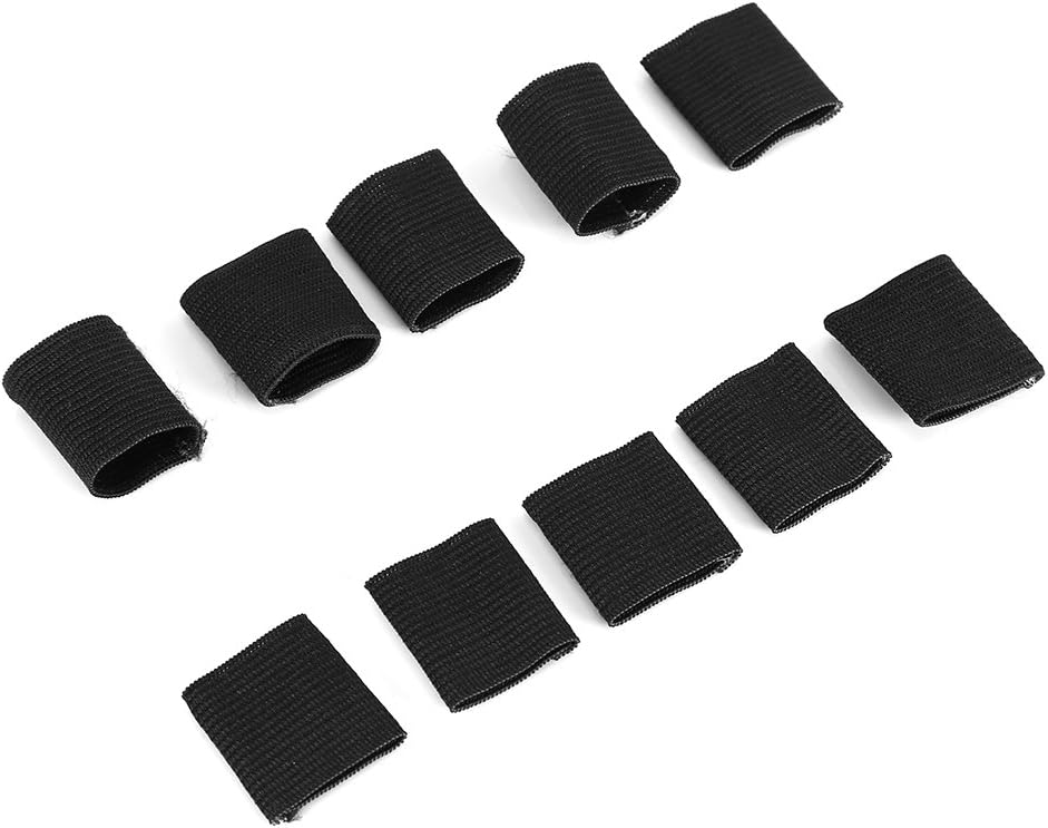 Finger Sleeves,10Pcs Finger Protector Sleeve Support Basketball Sports Aid Arthritis Band Wraps Finger Sleeves for Sports