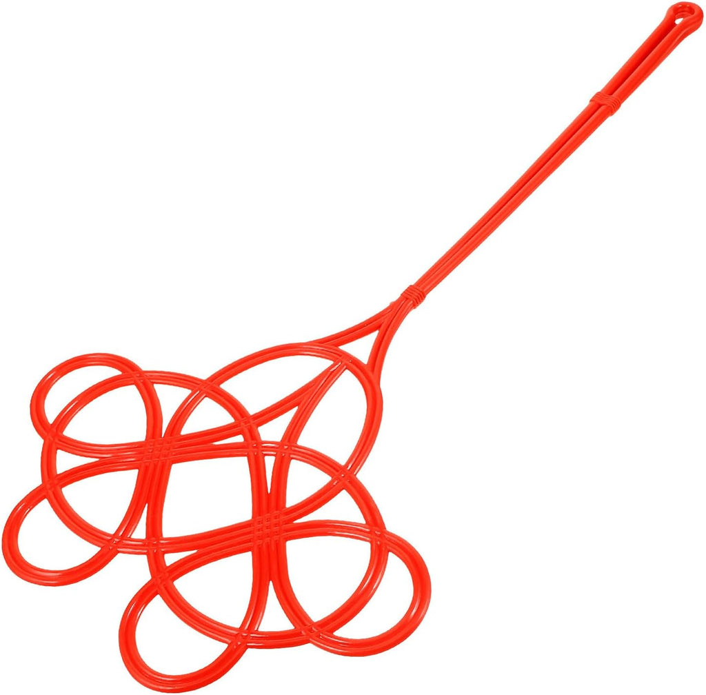 Homoyoyo Long Handle Quilt Cleaning Tool and Blanket Dust Beater, Plastic Dusting Paddle for Home Use, Lightweight Quilt Dust Removal, Suitable for Bedding Down Jackets Random Color