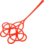 Homoyoyo Long Handle Quilt Cleaning Tool and Blanket Dust Beater, Plastic Dusting Paddle for Home Use, Lightweight Quilt Dust Removal, Suitable for Bedding Down Jackets Random Color