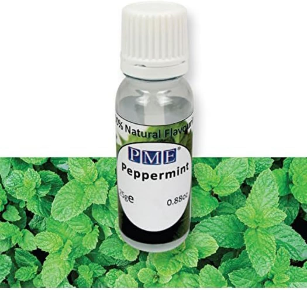 PME Cake Decorating Sugarcraft 100% Natural Flavour Flavouring Liquid Peppermint