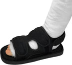 Post-Fracture Recovery Shoe for Broken Toes Ankle & Heel Adjustable Medical Walking Boot with Open-Toe Design Stable Support for Foot & Ankle Injuries Unisex Post-Op Plaster Cast Shoe