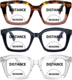 HIYANJN Bifocal Reading Glasses For Women Men Blue Light Computer Readers Clear Top Transition Ladies Eyewear