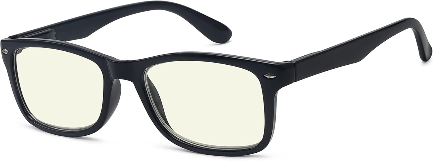 Eyekepper Computer Reading Glasses,UV Protection,Anti Glare,Anti-Reflective Computer Readers (Black,+1.5)