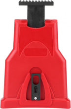 Fdit Chainsaw Sharpener, Electric Chainsaw Teeth Sharpener Chain Sharpening Tool Fast Grinding Tools for Woodworking Tool (red)