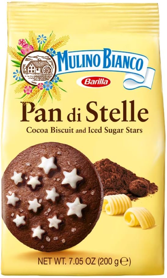 Mulino Bianco Pan di Stelle Cookies Pack of 3 Bag