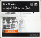 Lichfields Fairtrade Original Filter Coffee 20 x 65g