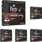 L'OR Barista Coffee Pods, 50 Count Peet's Berkeley, Single-Serve Aluminum Capsules Compatible with the L'OR BARISTA System& *Nespresso Original Machines, 50 Count (Pack of 5)